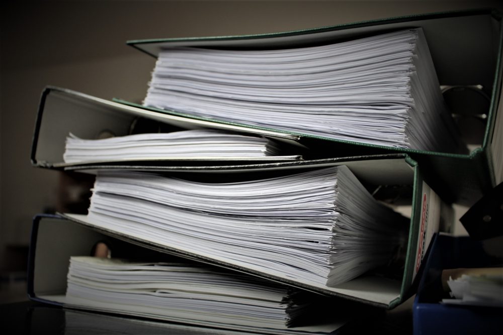 Binders for scanning
